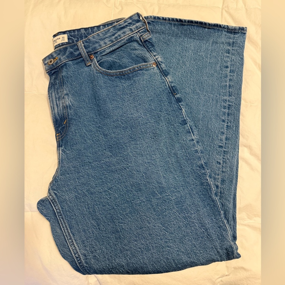 Abercrombie & Fitch Light Blue High Rise Jeans